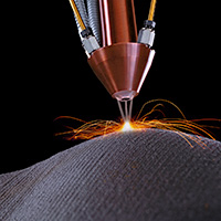 Laser Cladding, Image Courtesy of Trumpf Industries